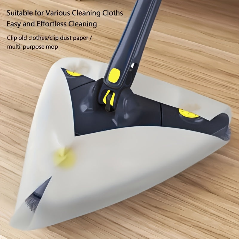1pc Rotatable Triangle Mop 1pc 360-Degree Rotatable Triangle Mop
