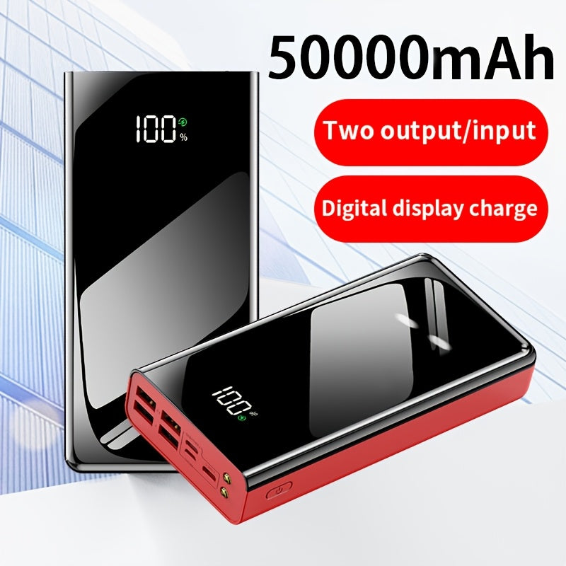 50000mAh Large Capacity Mobile Power Bank
