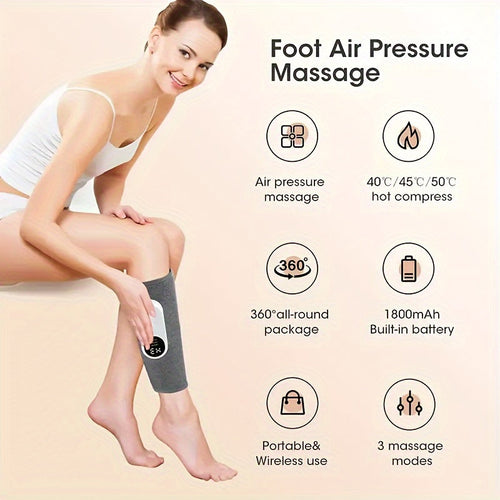 3 Intensities Cordless Leg Massager