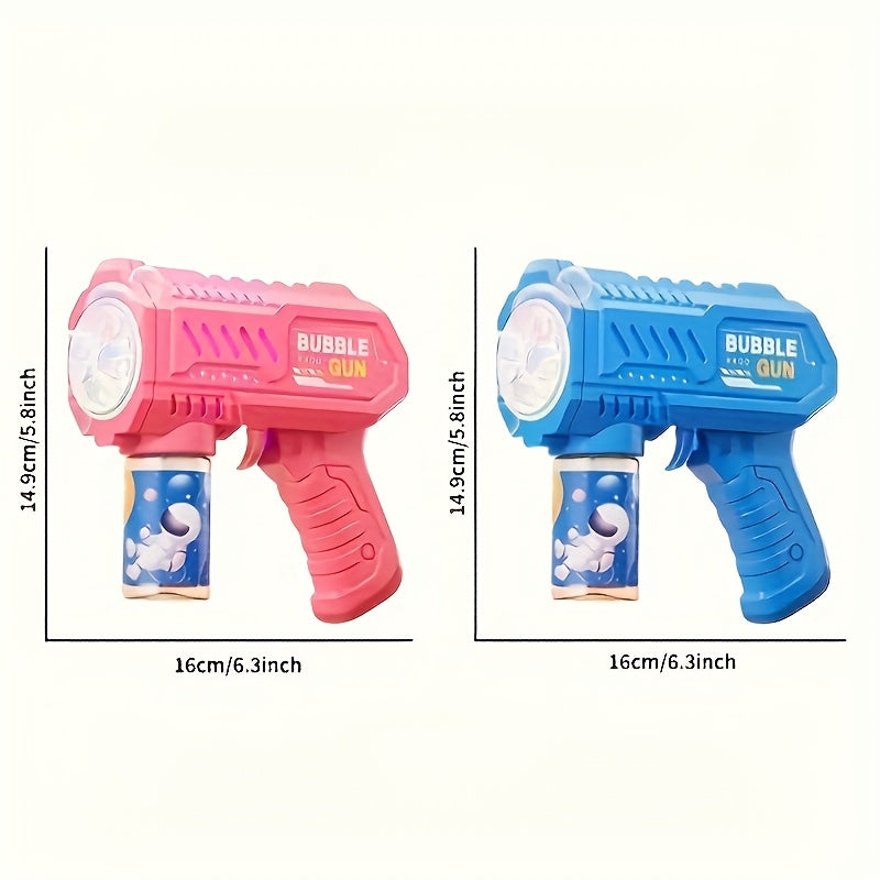 LED Bubble Gun with Colorful Lights