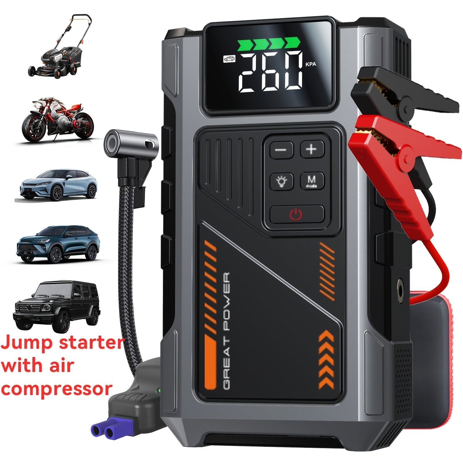 3500A Portable Wireless Car Air Compressor