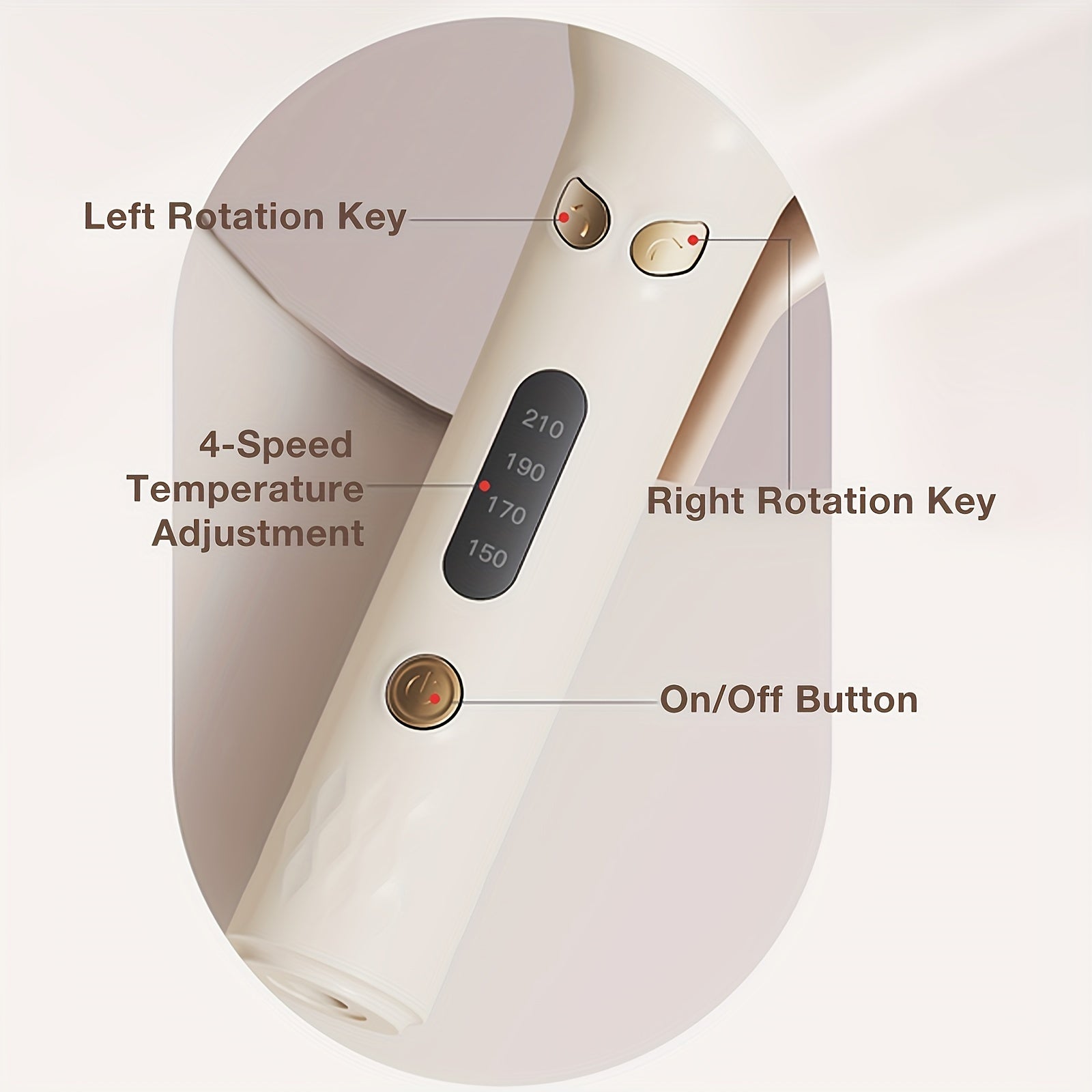 GENAI Automatic Hair Curling Iron