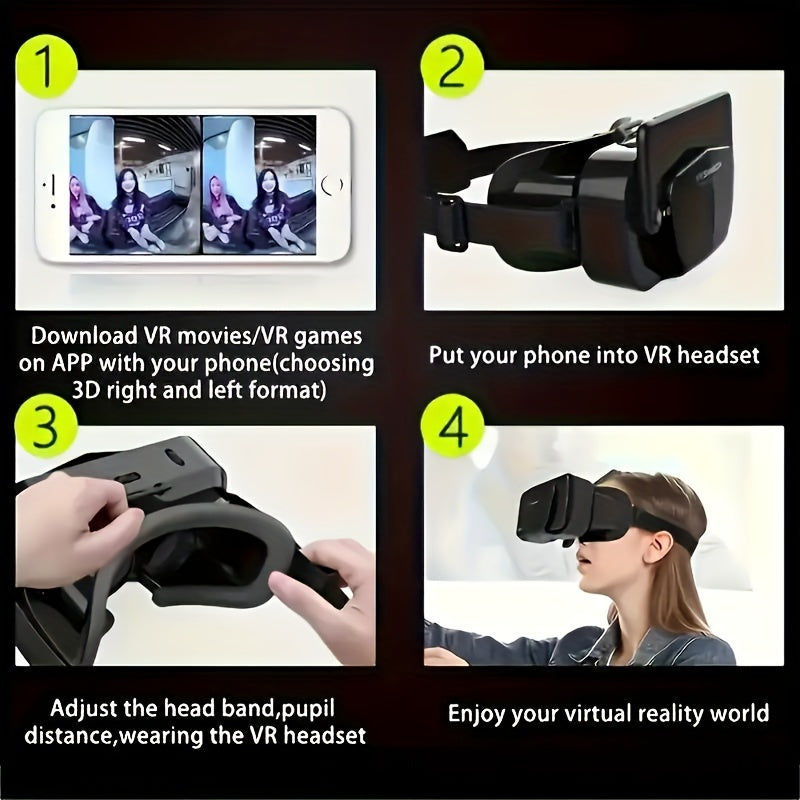 1pc 3D VR Virtual Reality Glasses