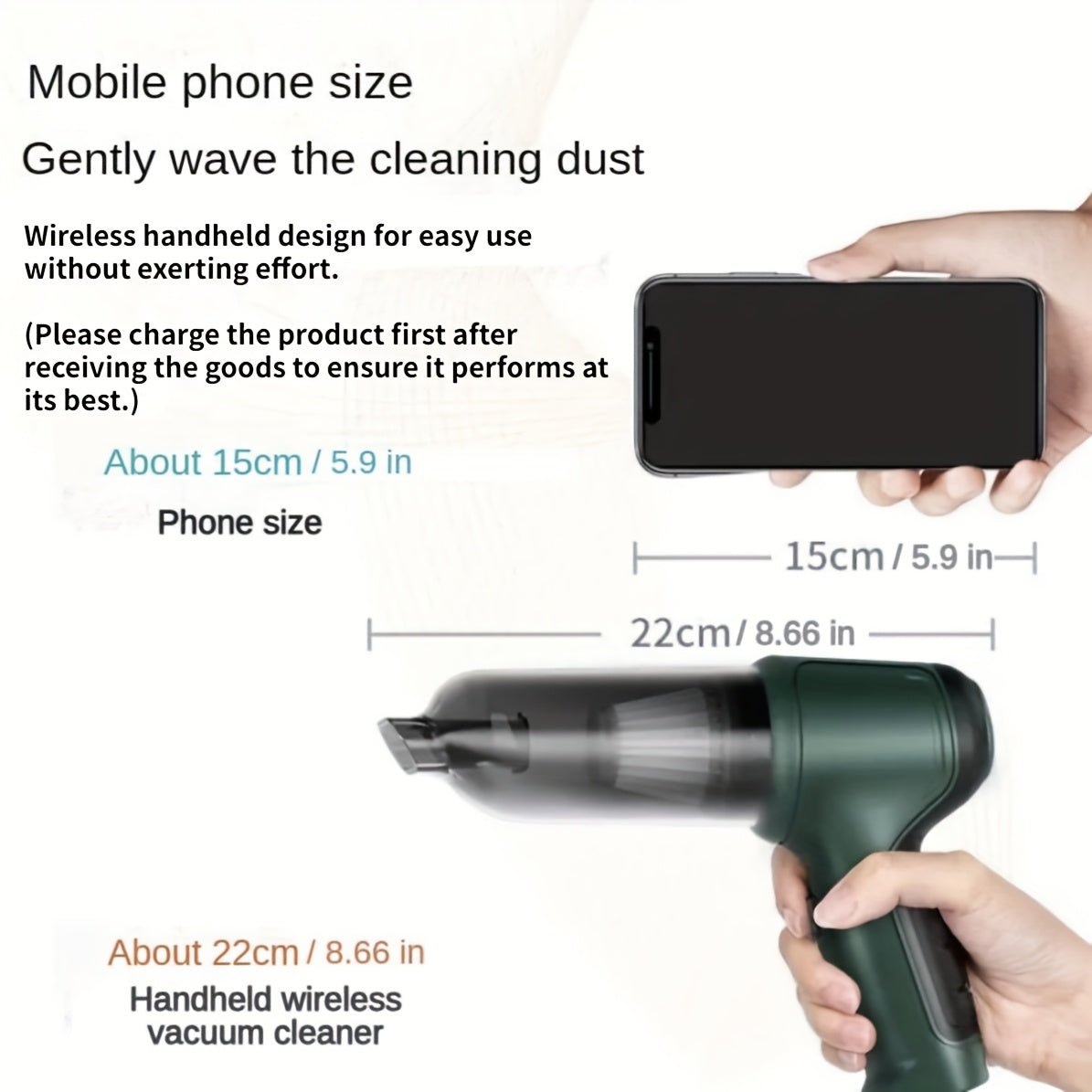 3-in-1 Wireless Vacuum Cleaner