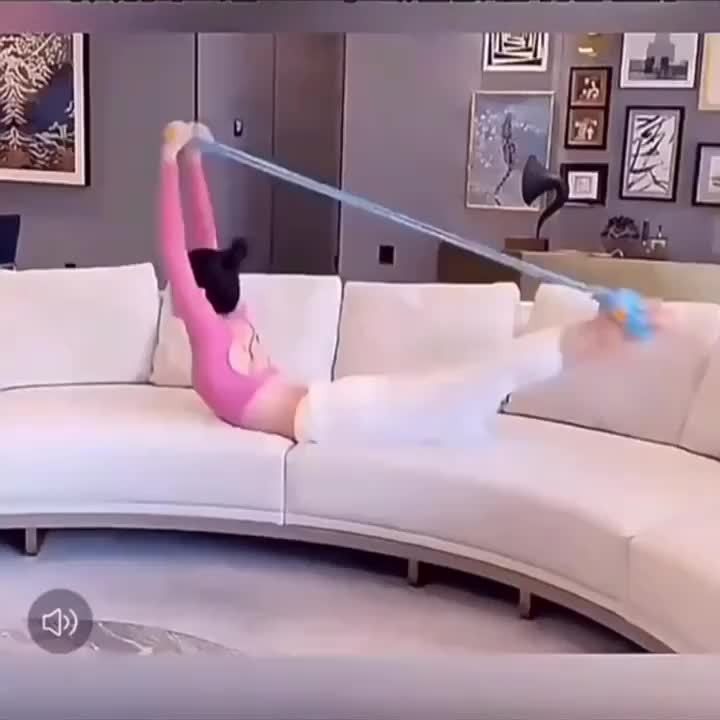 6-Tube PVC Fitness Pedal Rope