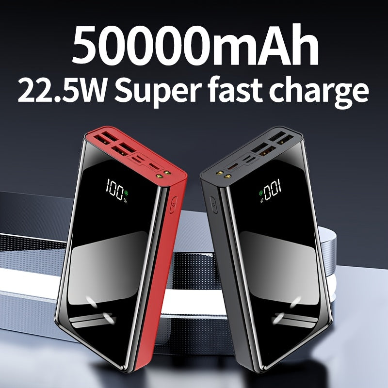 50000mAh Large Capacity Mobile Power Bank