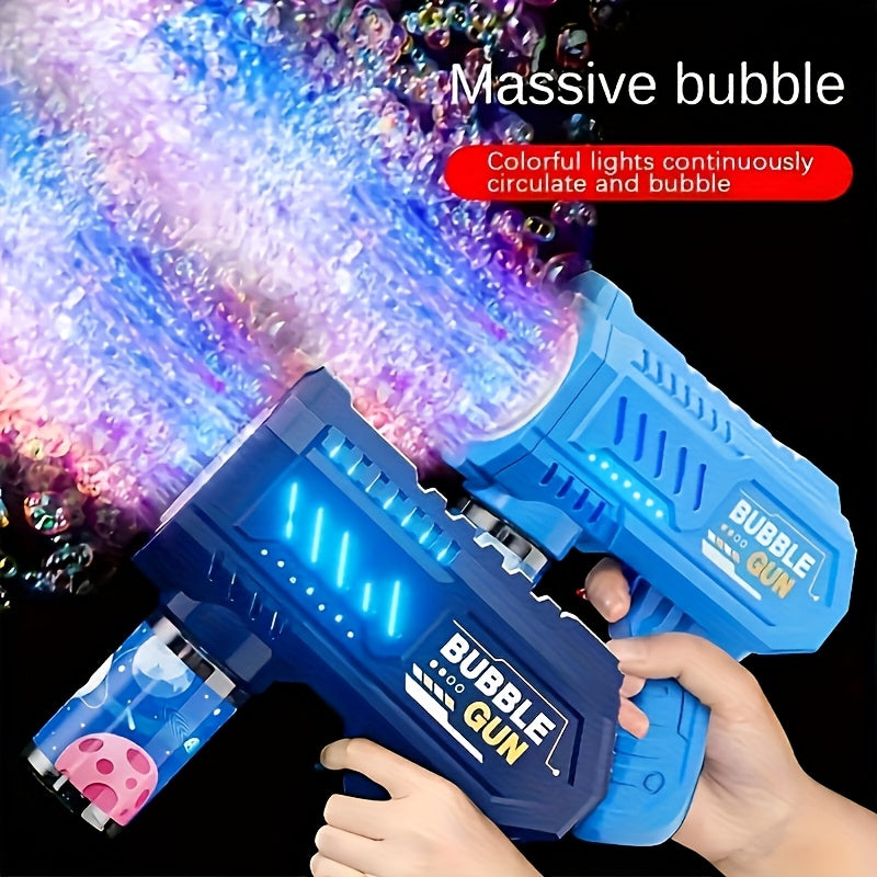 LED Bubble Gun with Colorful Lights