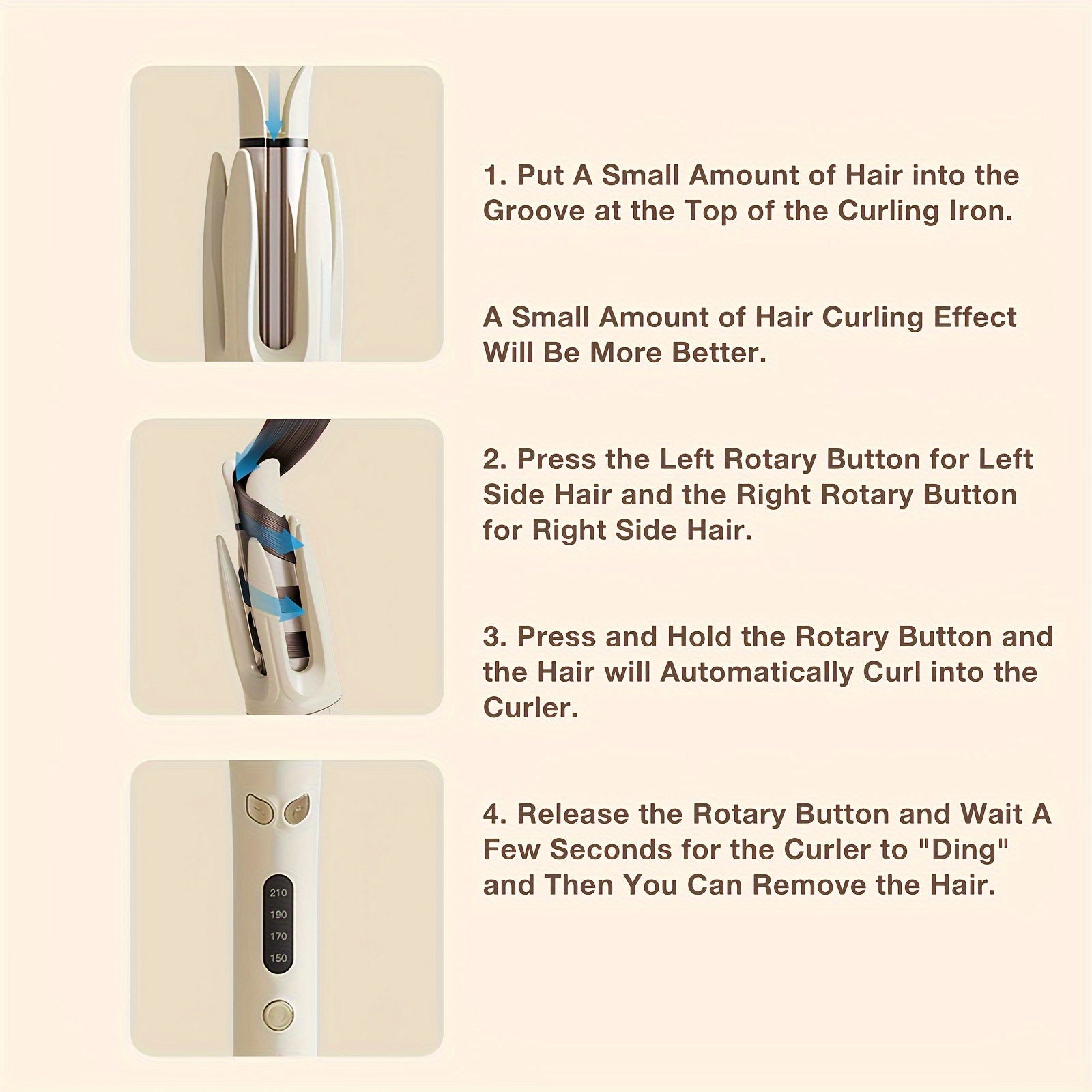 GENAI Automatic Hair Curling Iron